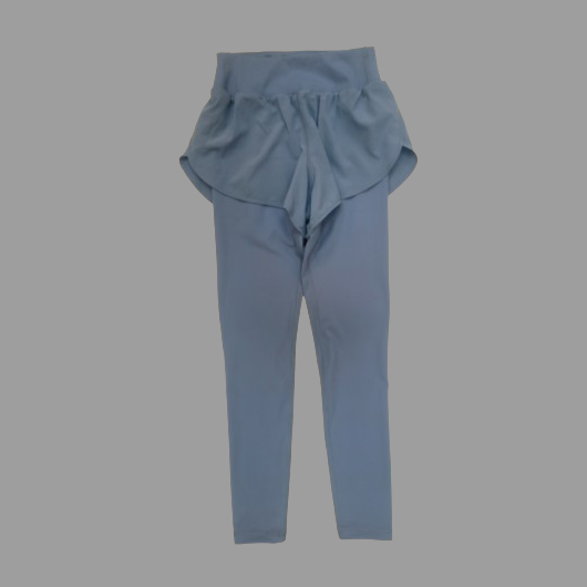 Women’s Solid 2 in 1 Sports Leggings Pants