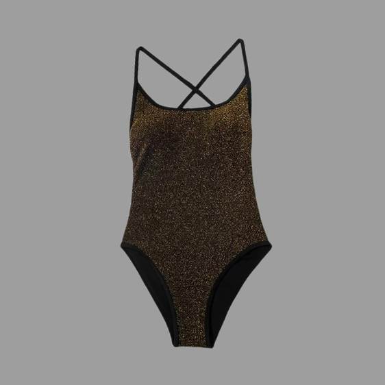 Luxury one piece swimsuit